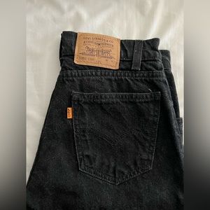 Vintage Levi’s orange tag shorts